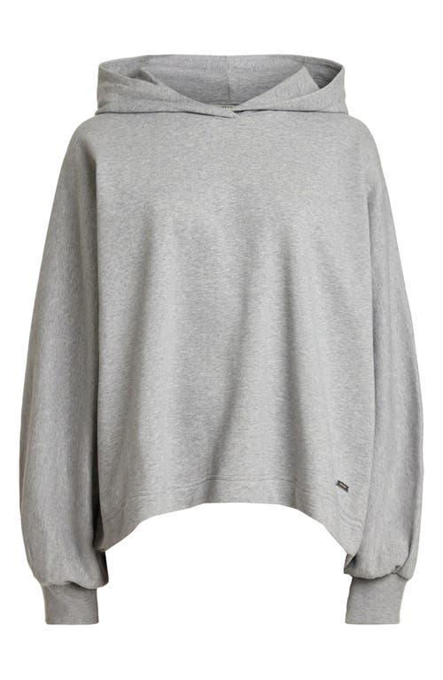 Allsaints Tierra Pullover Circle Logo Hoodie In Gray