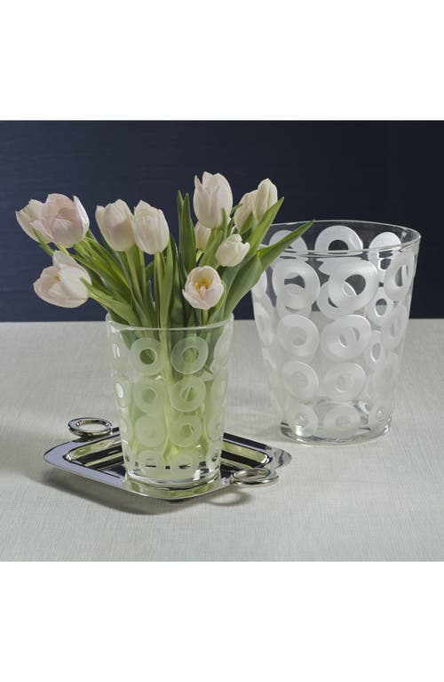 Zodax Deuville Glass Vase In Transparent