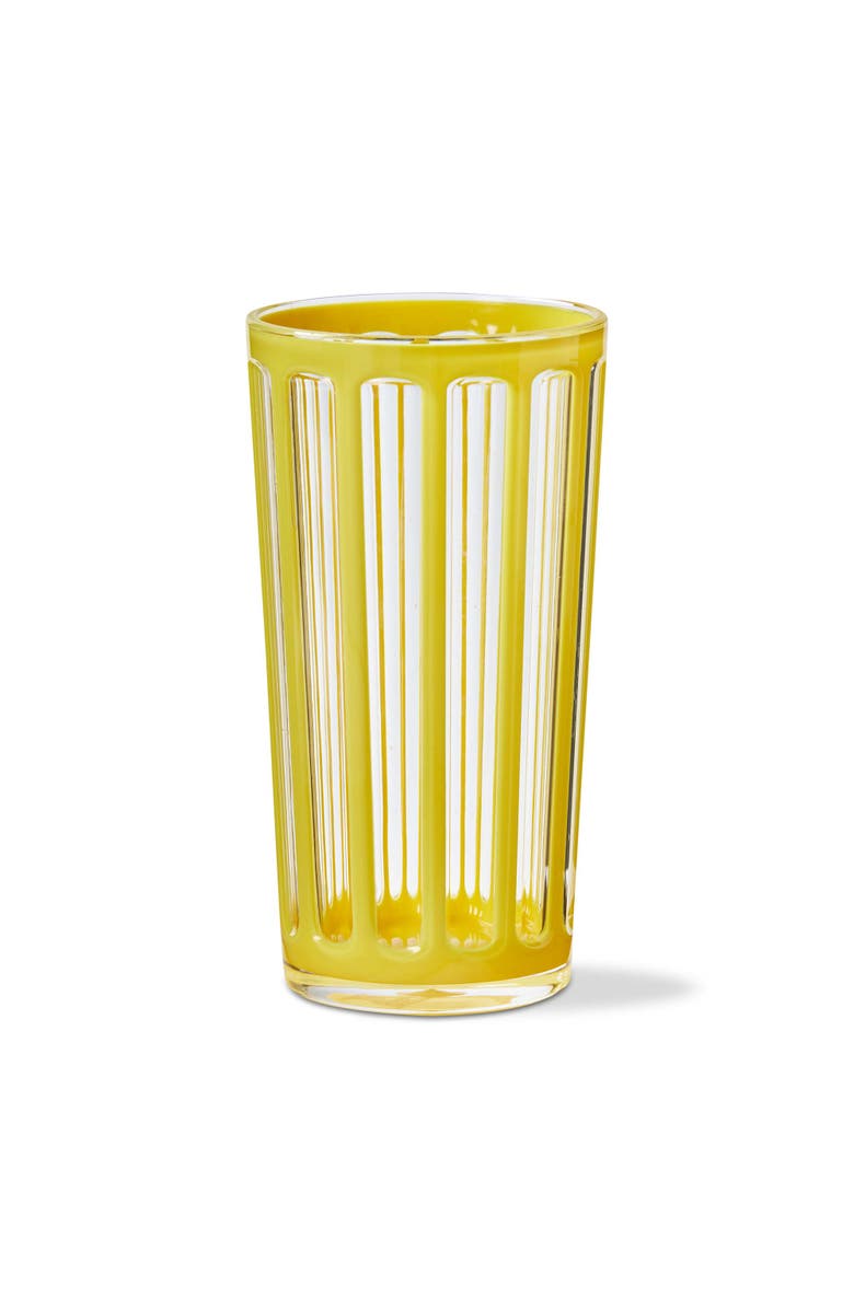 tag Villa Yellow Acrylic Tumbler Set of 6 BPA-Free Durable, Alternate, color, Yellow