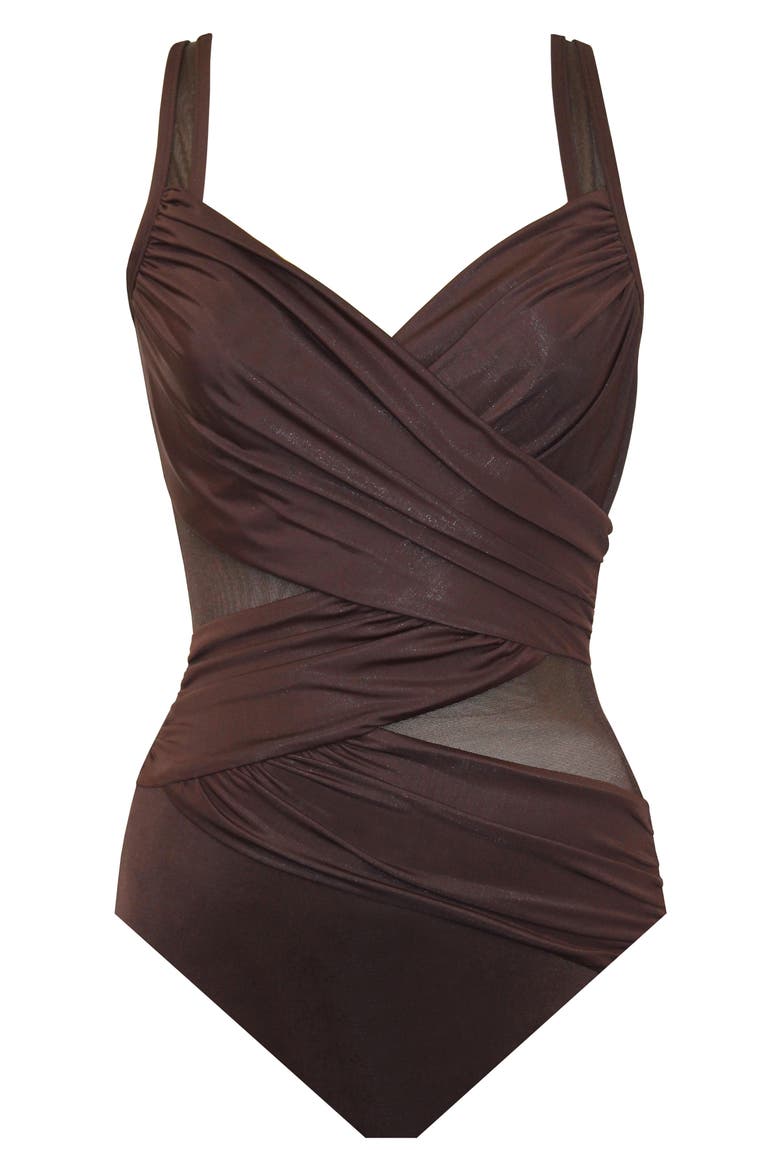 Network Madero One-Piece Swimsuit, Alternate, color, SMT