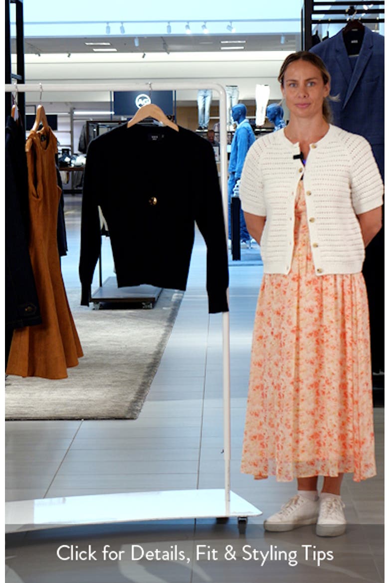 Sonoma Hammered Button Statement Cardigan video
