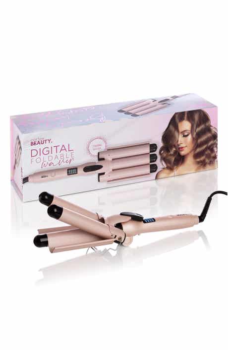 CORTEX BEAUTY Digital Wave Maker - 1-Inch Foldable Three-Barrel Waver