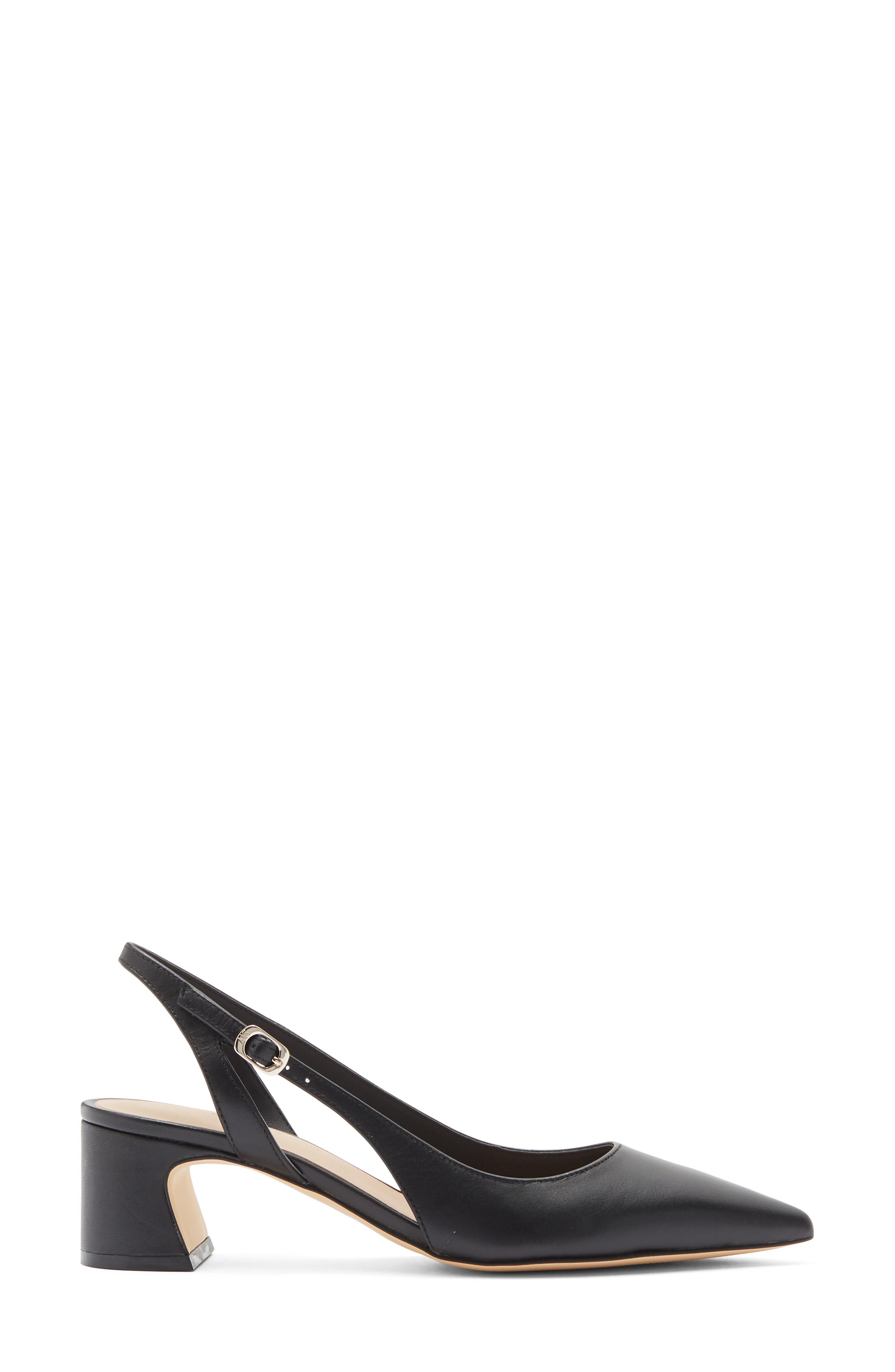 Simona Slingback Pump, Alternate, color, BLACK LEATHER