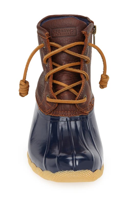 Sperry Top-sider® Sperry Saltwater Duck Boot In Tan/navy