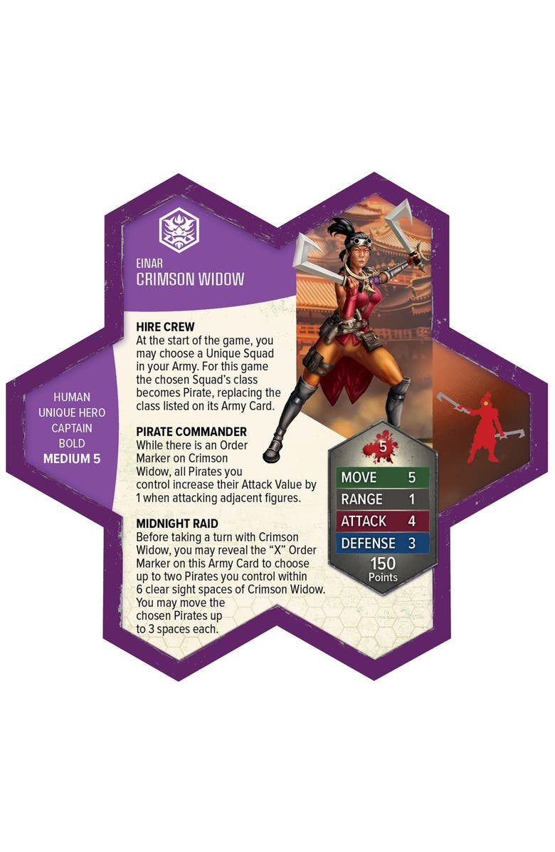 Renegade Game Studios Crimson Widow and Dreadnoughts of Caraway Cavern Expansion, Alternate, color, Multicolored