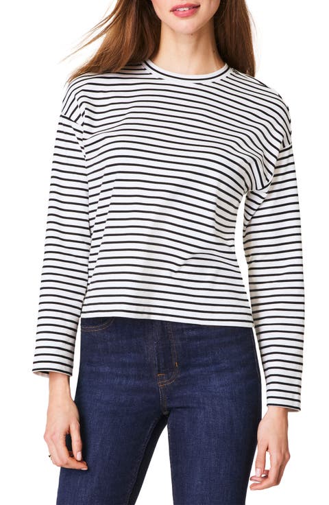 Stripe Boxy Top