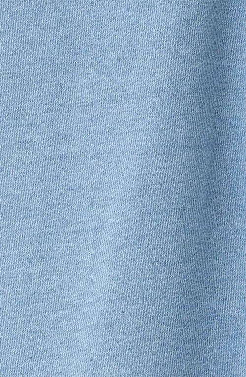 Threads 4 Thought Blaire Denim French Terry Button-up Shirt In Blue
