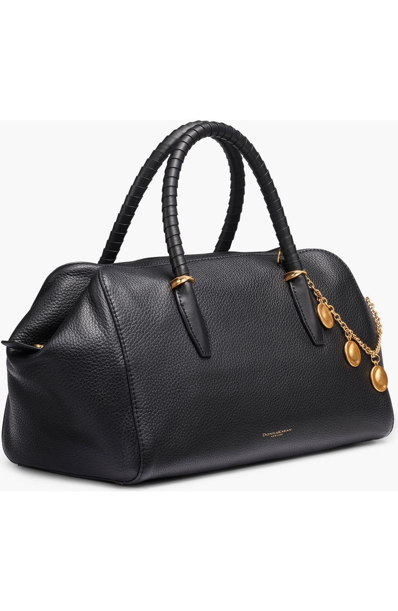 Donna Karan New York Chantilly Satchel, Alternate, color, Blk/Gold