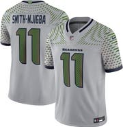 Nike Men's Nike Jaxon Smith-Njigba Wolf Gray Seattle Seahawks 2025 Rivalries Collection Limited Jersey