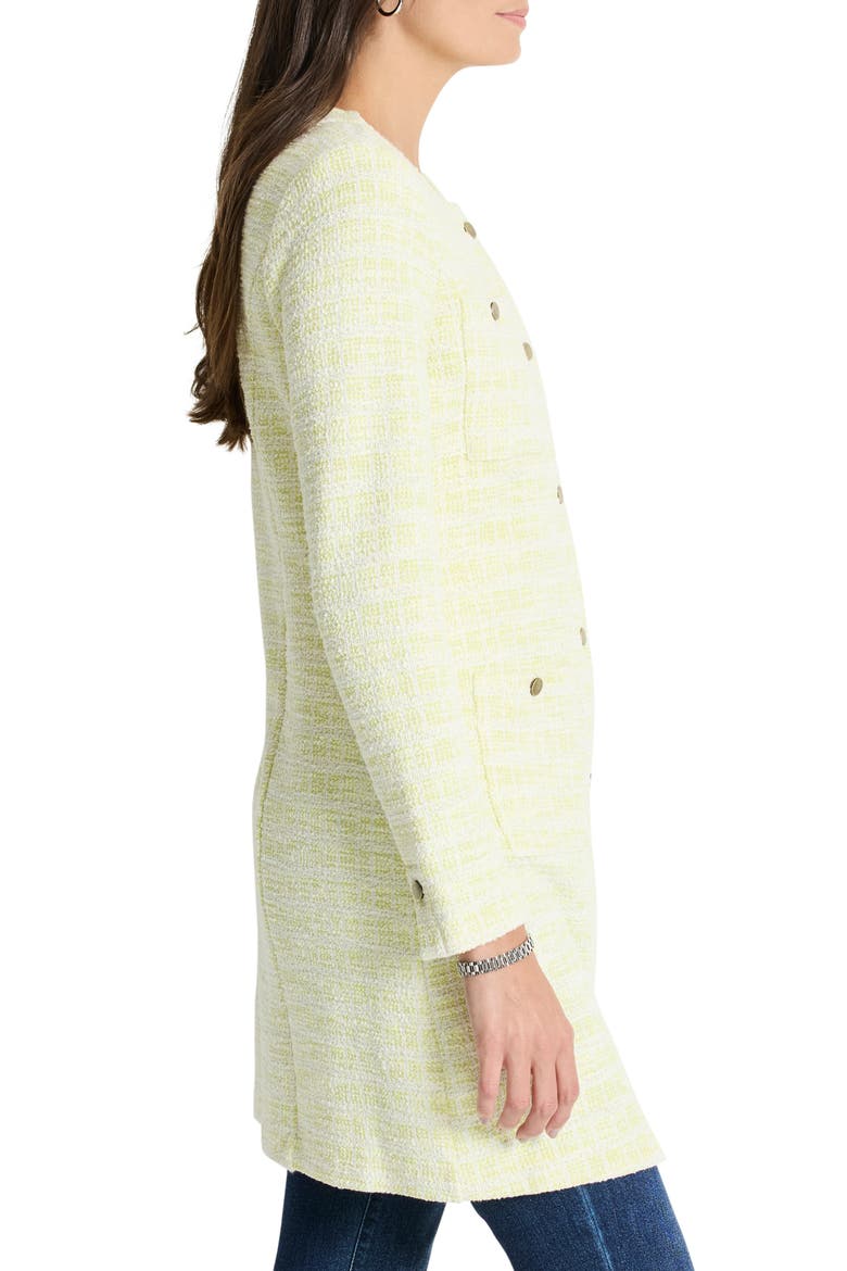 Textured Tunic Jacket, Alternate, color, GREEN MIX