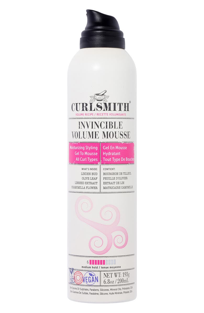 CURLSMITH Invincible Volume Mousse, Main, color, 
