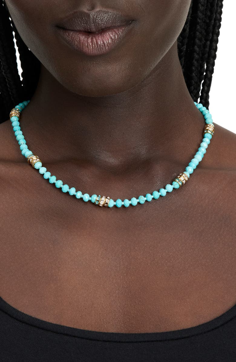 Kate Spade New York beaded necklace, Alternate, color, 