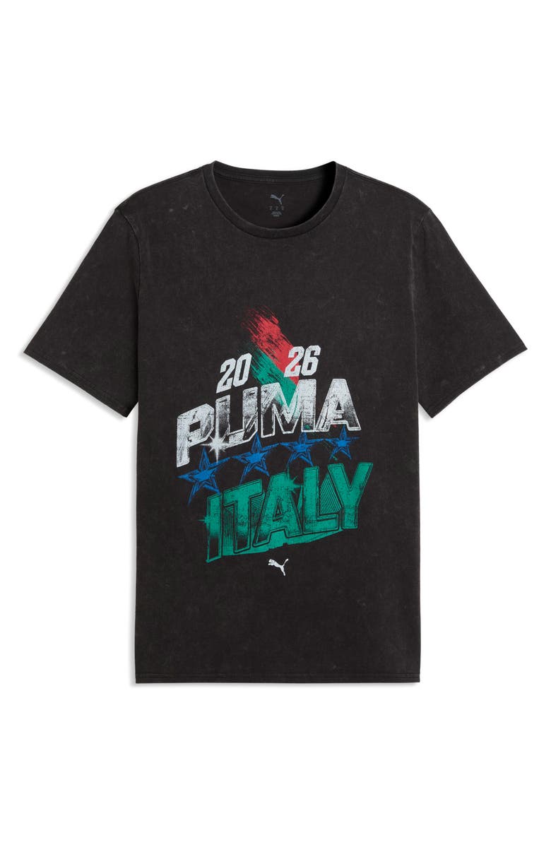 PUMA Fanpack '90s Bespoke Italy Cotton Graphic T-Shirt, Alternate, color, 