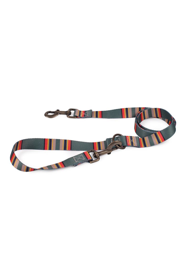 Vintage Camp Adventure Leash, Main, color, GREEN HEATHER