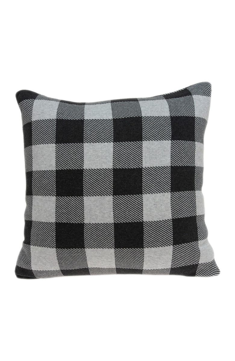 PARKLAND COLLECTION Lucas Transitional Pillow - 20" x 20" - Grey, Alternate, color, Grey