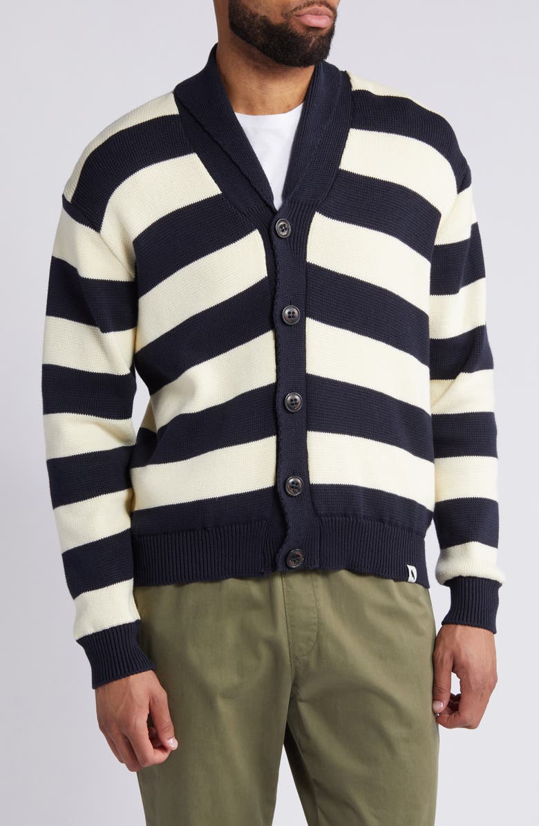 PEREGRINE Richmond Stripe Cardigan, Main, color, 