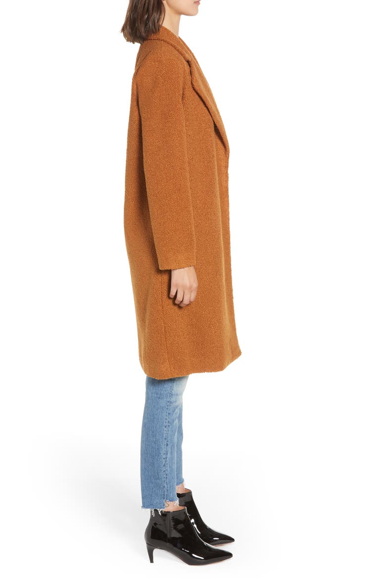 Teddy Bear Coat, Alternate, color, MOCHA