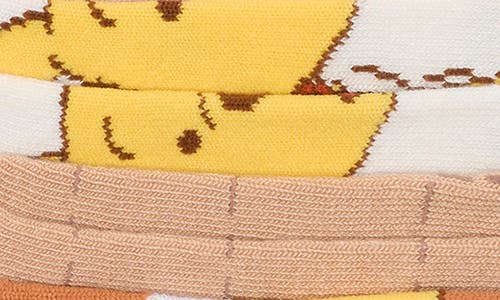 Centric Brands Winnie The Pooh Assorted 9-pack Ankle Socks In Multi