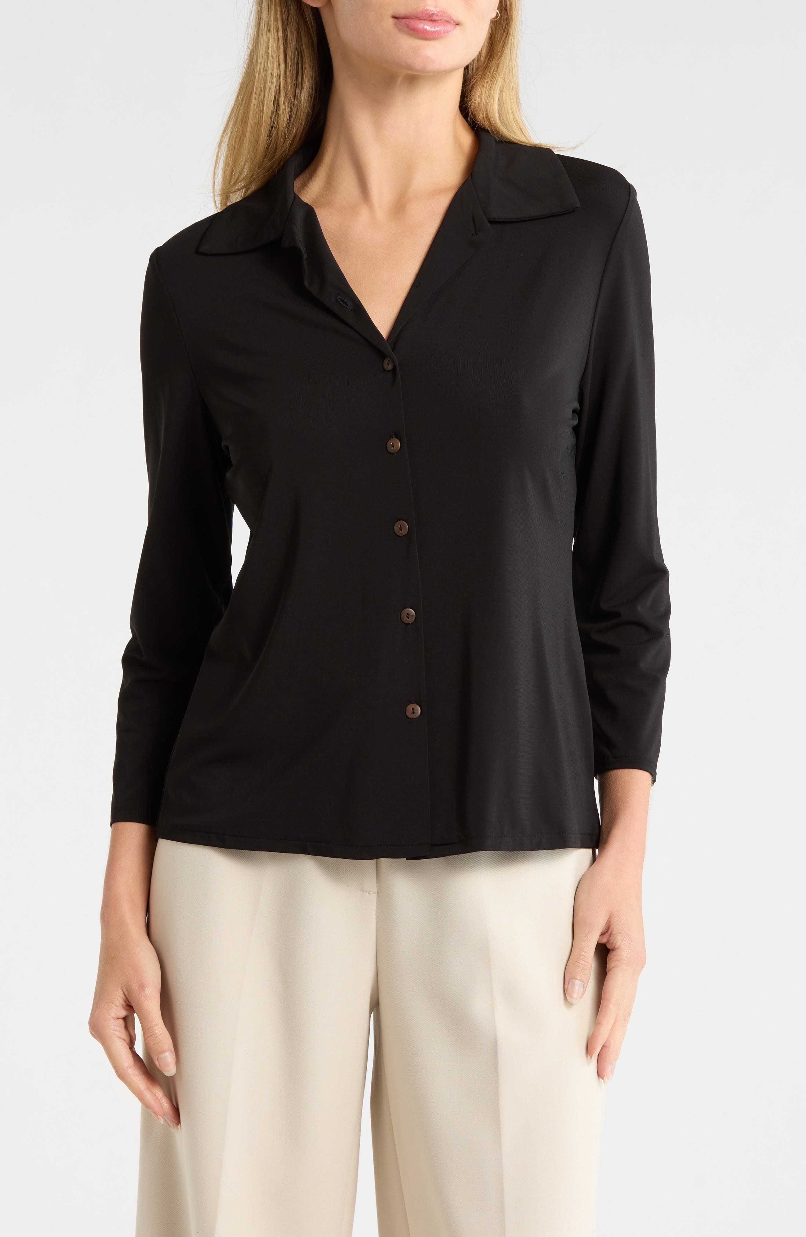 T Tahari Button-Up Shirt