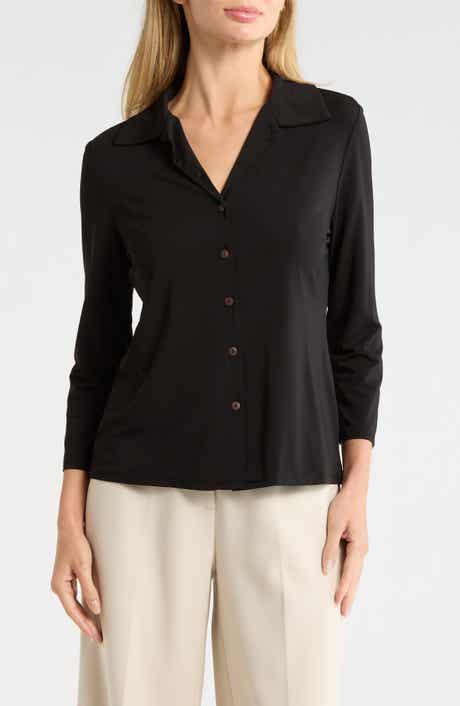 T Tahari Button-Up Shirt