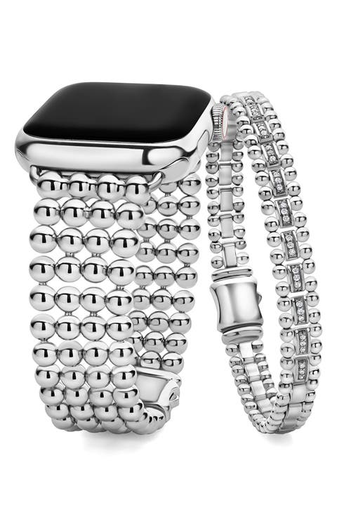 Smart Caviar Apple Watch® Watchband & Bracelet Set