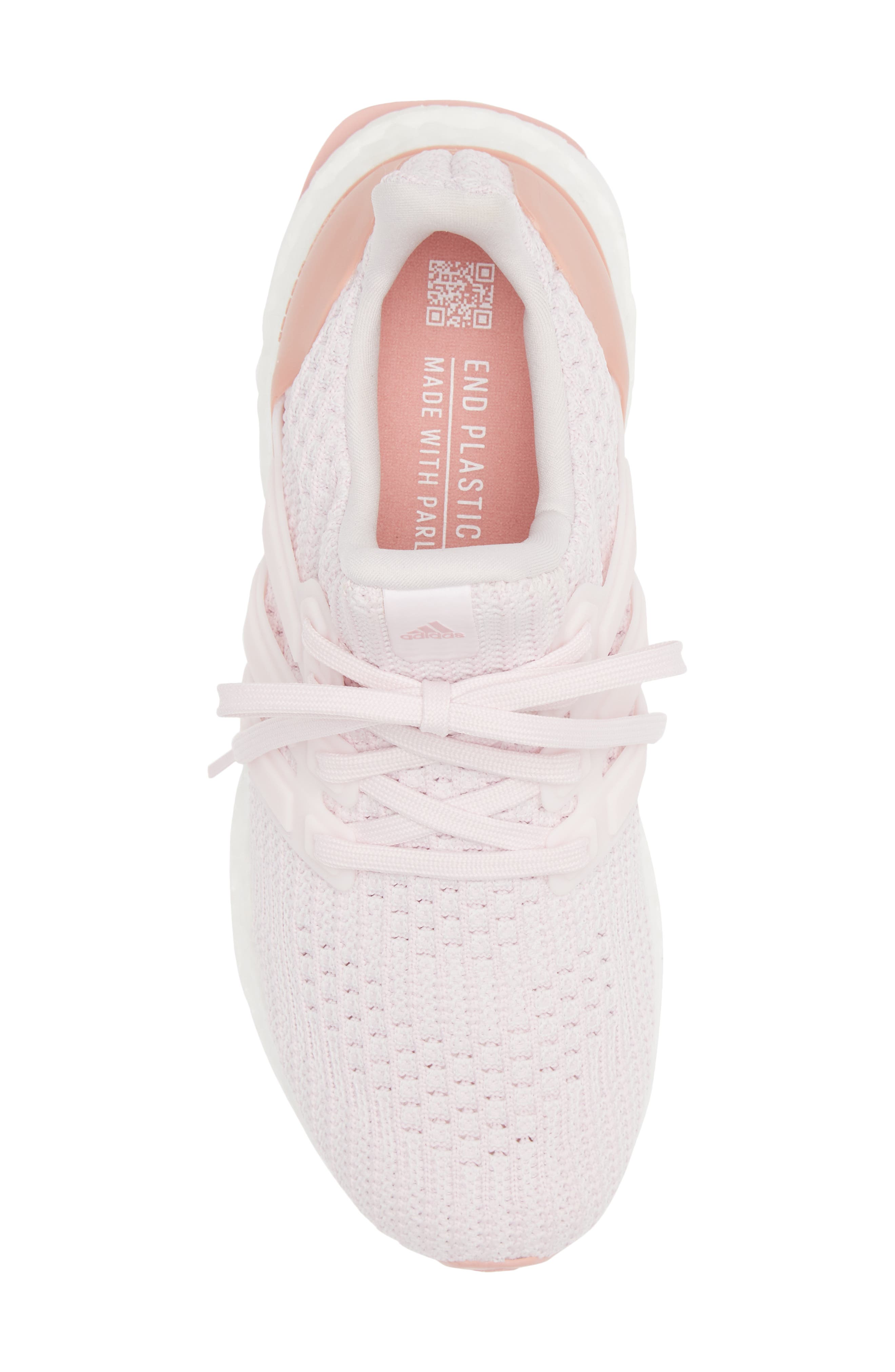 Ultraboost 4.0 DNA Primeblue Sneaker, Alternate, color, ALMOST PINK/ PINK/ WHITE