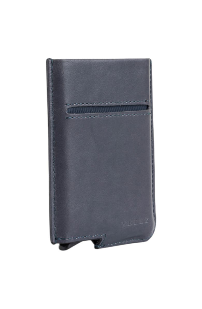 Velez Leather Mini wallet Document Holder, Alternate, color, Blue