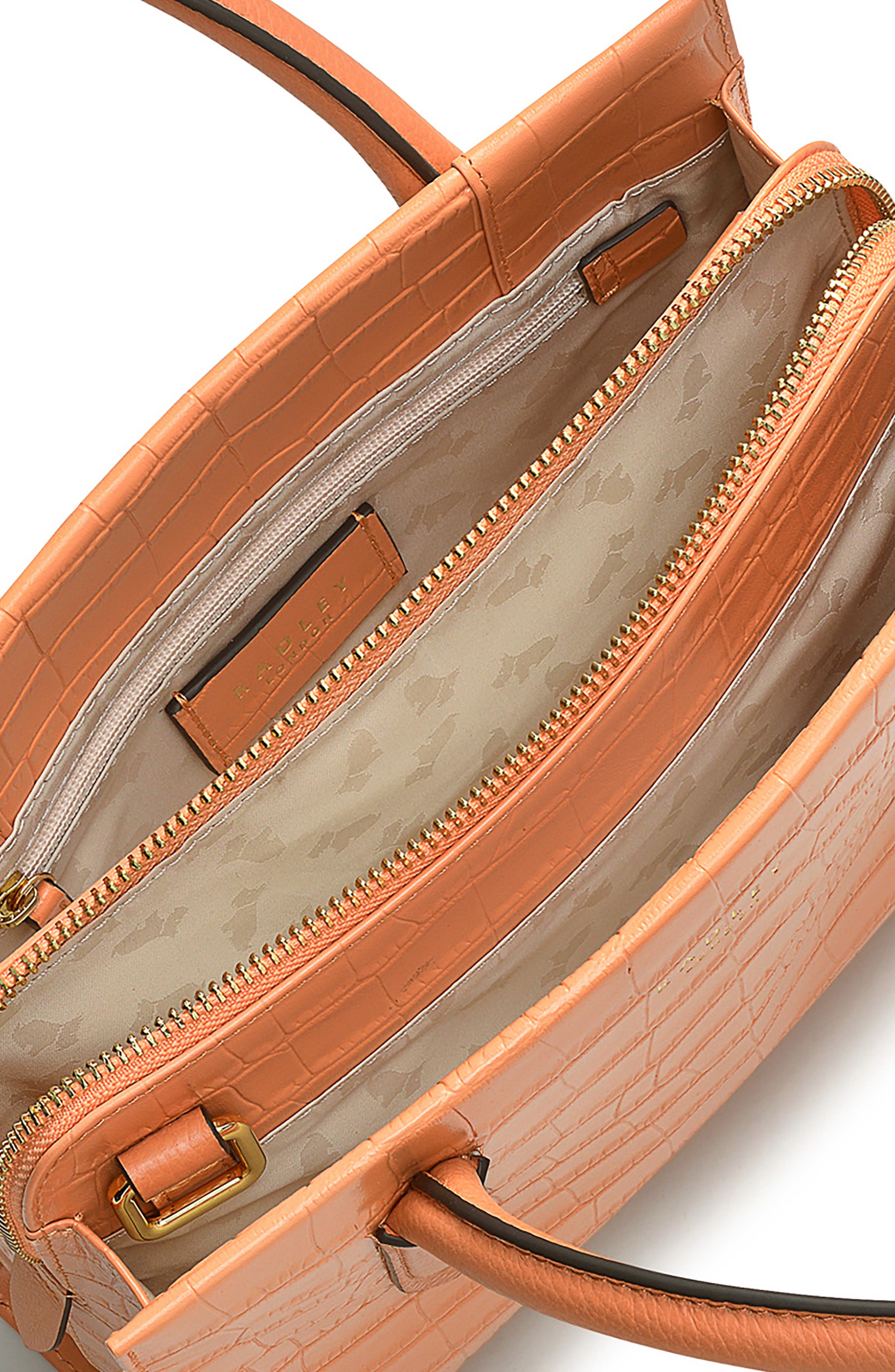 Radley Arlington Court Grab Tote Bag, Alternate, color, Sunset