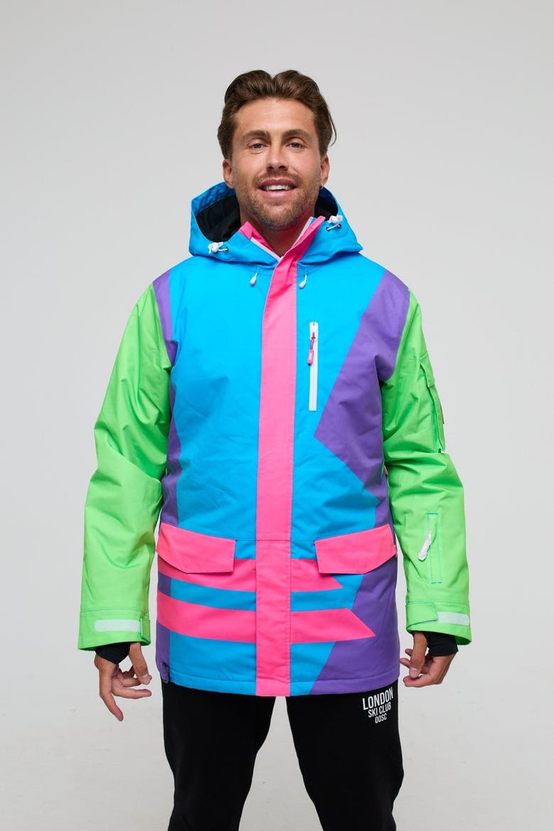 Yeh Man Jacket Powder Hound, Alternate, color, Purple