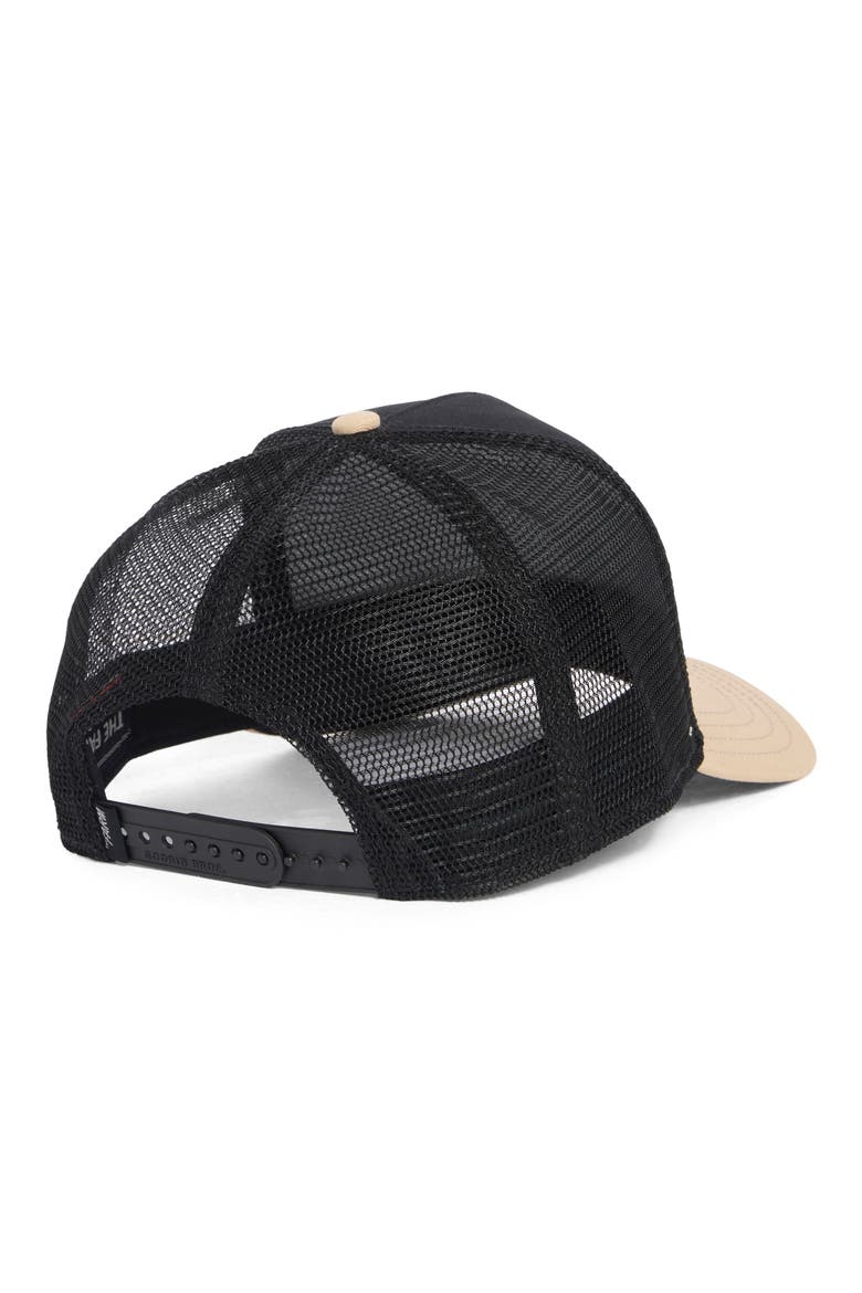 The Pantera Trucker Hat, Alternate, color, BLACK