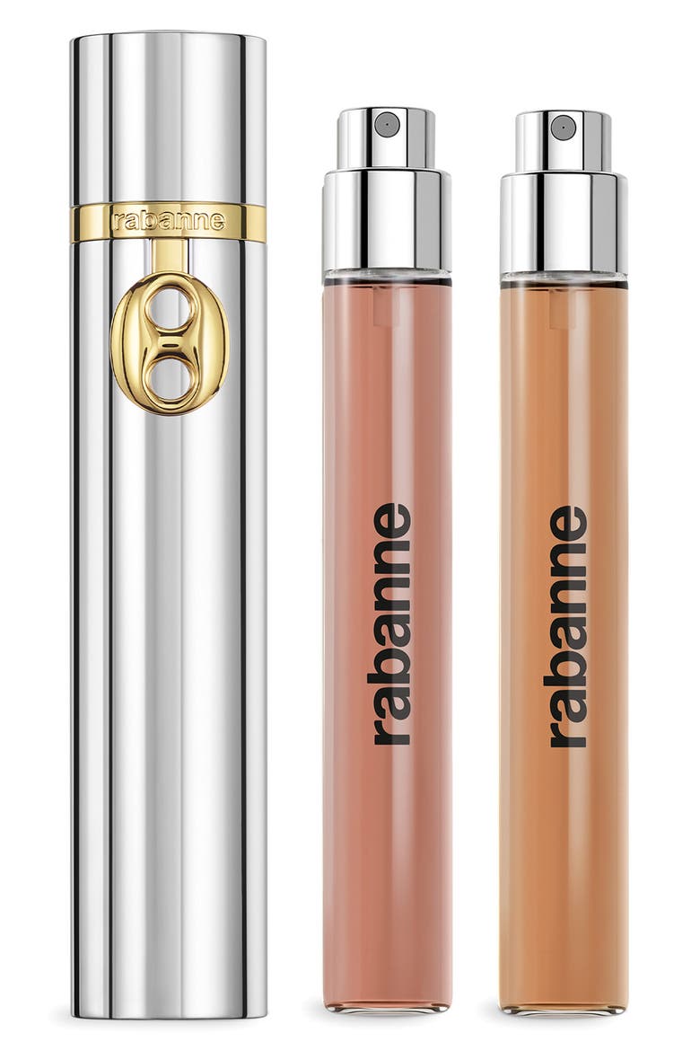 La Collection Rabanne Travel Spray Set - Rose 1969 & Armure Mara, Alternate, color, NO COLOR