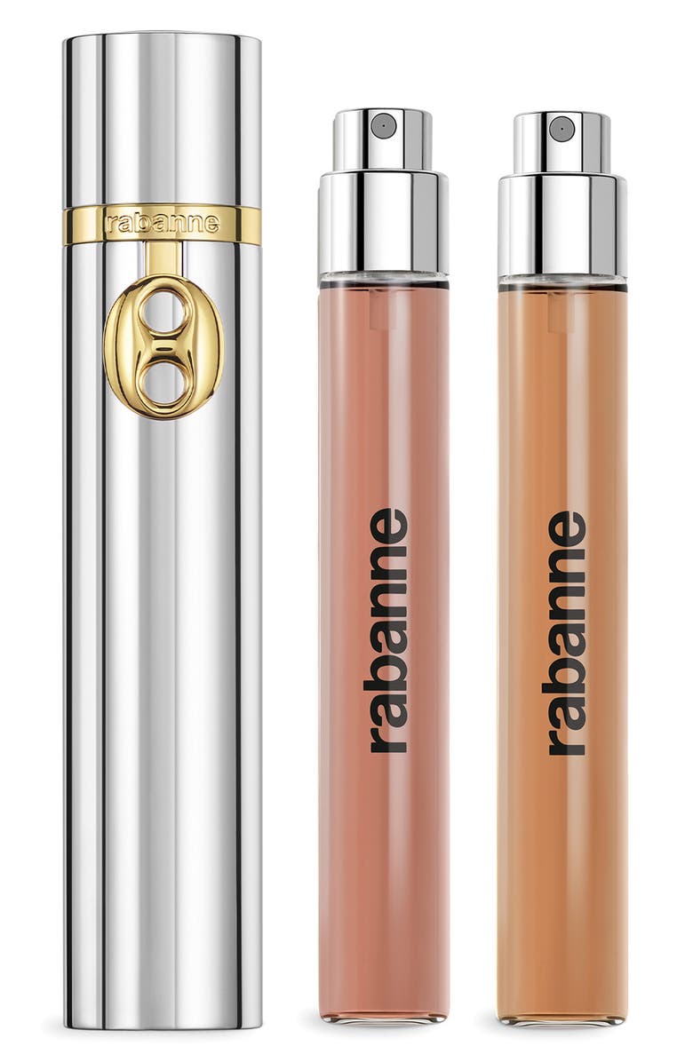 Rabanne La Collection Rabanne Travel Spray Set - Rose 1969 & Armure Mara, Alternate, color,