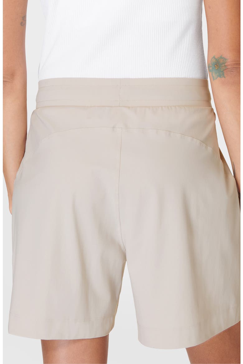 Explorer Tie Waist Shorts, Alternate, color, MINERAL BEIGE