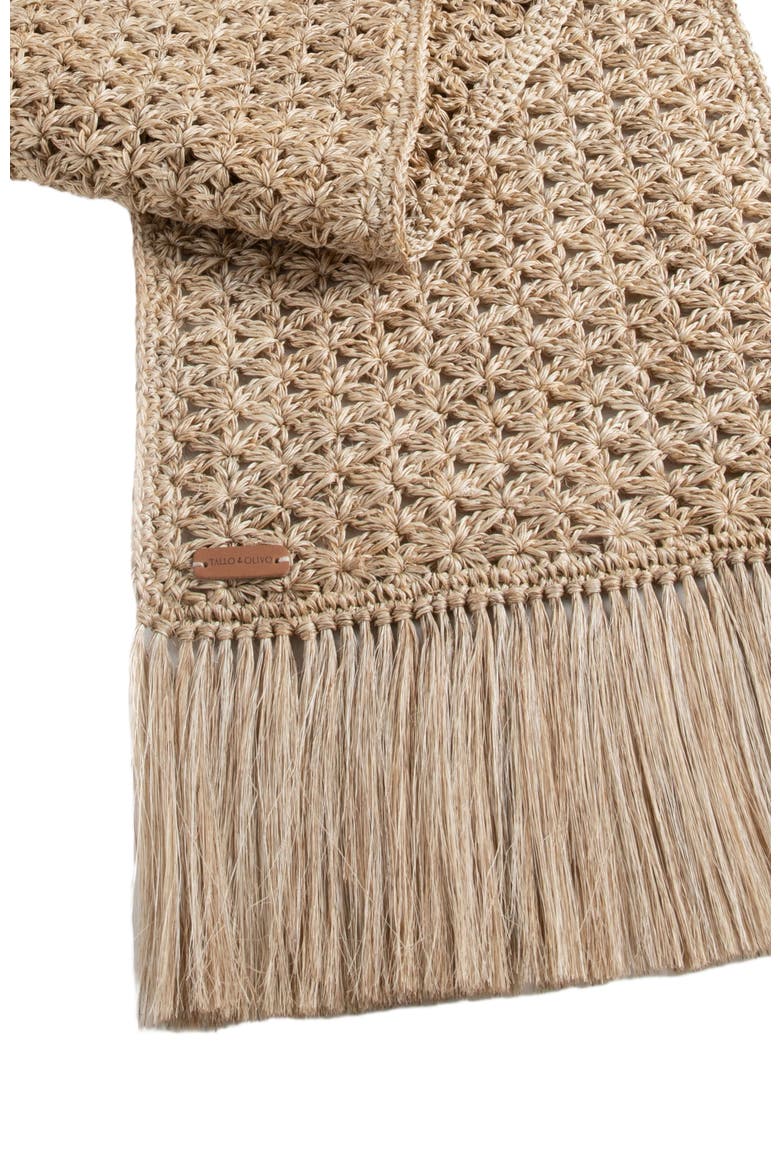 Fique Knots Table Runner, Alternate, color, Natural
