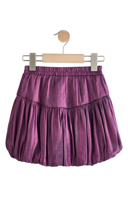 Next Kids' Metallic Bubble Skirt In Purple