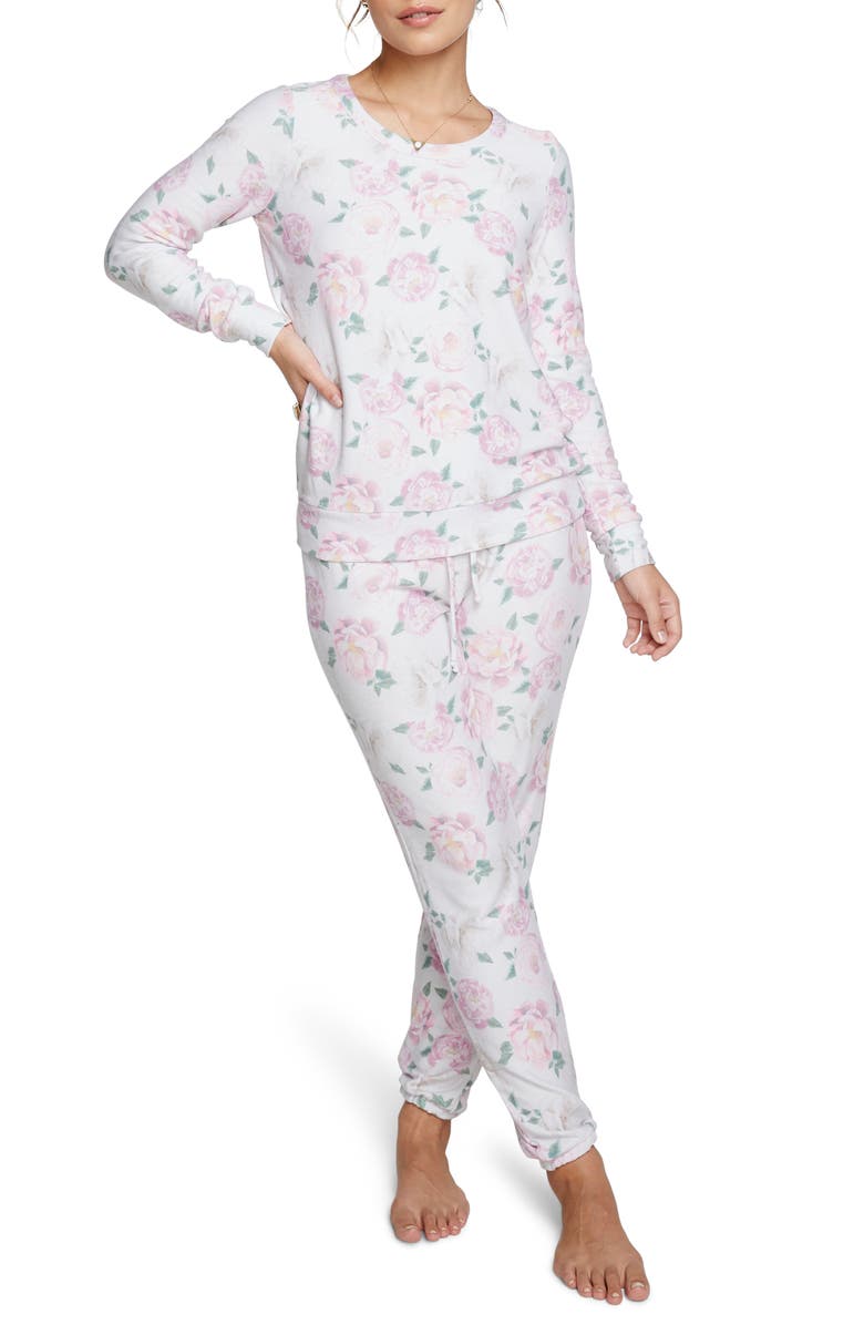 Chaser Floral Party Joggers, Alternate, color, 