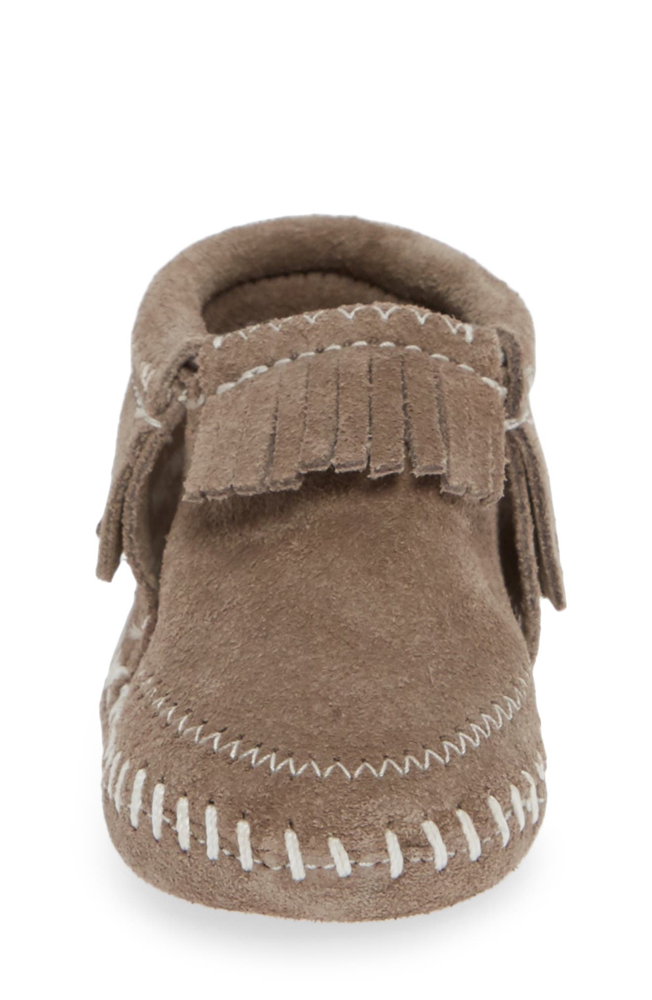 Minnetonka Riley Bootie, Alternate, color, Grey