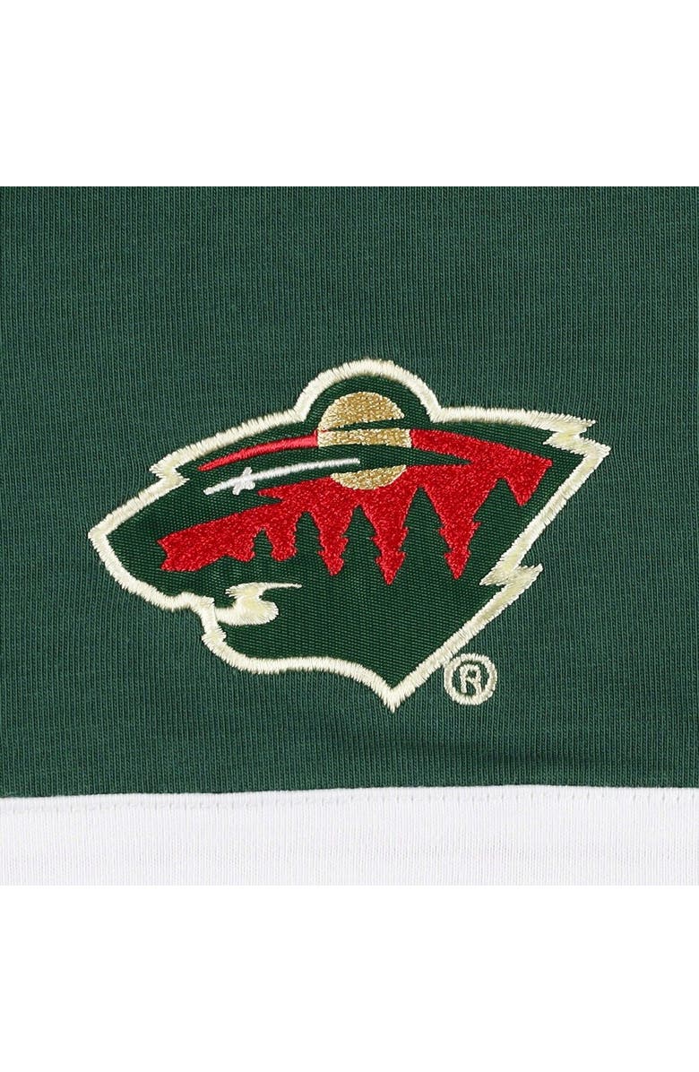 Tommy Hilfiger Men's Tommy Hilfiger Green Minnesota Wild Walter Lace-Up Long Sleeve Top, Alternate, color, 