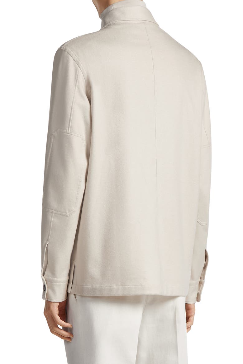 Oasi Cashmere Overshirt, Alternate, color, ECRU