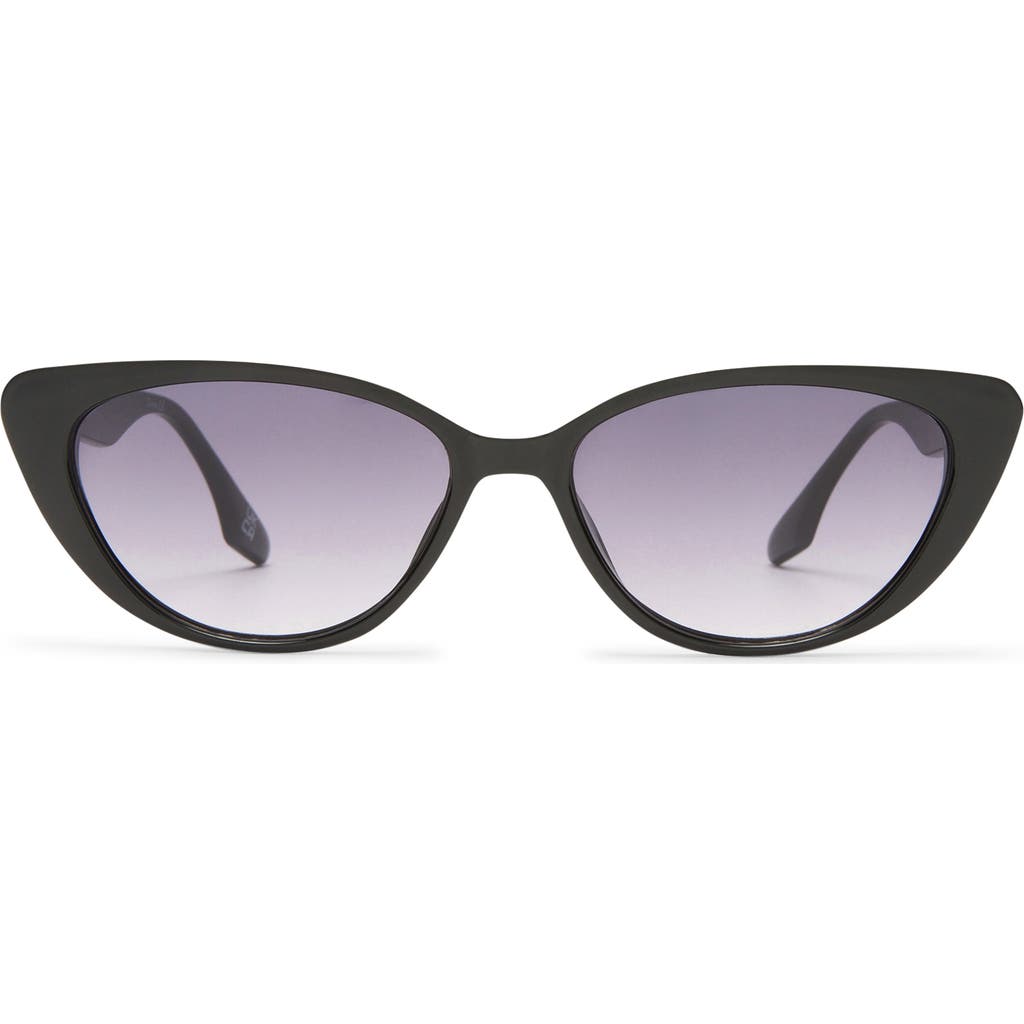 Aire Amalthea Sunglasses In Black/warm Smoke Grad
