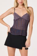ASTR the Label Haleigh Pleated Lace Camisole