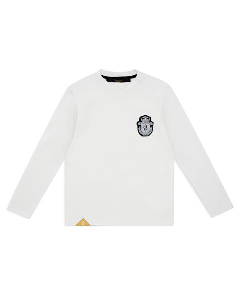 T-shirt Round Neck Ls Crest Boy