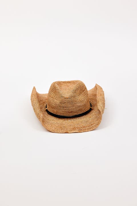 Raffia Crochet Cowboy