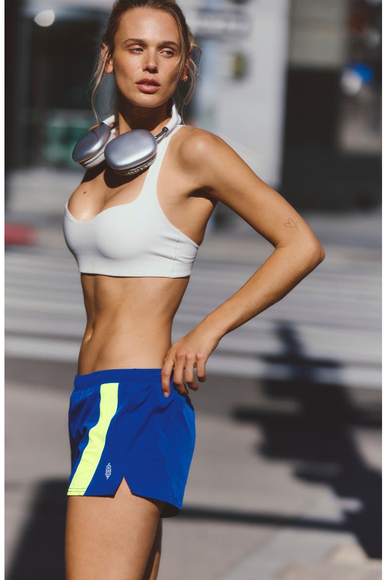 Marathon Colorblock Shorts, Alternate, color, BLUE OPAL