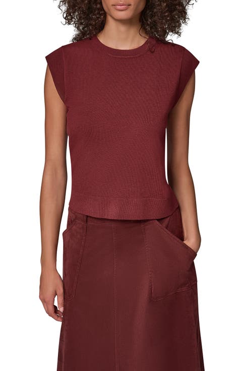 Extended Shoulder Sweater