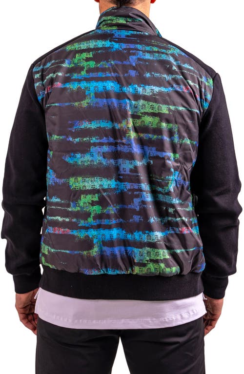 Maceoo Iconstreak Bomber Jacket In Multi