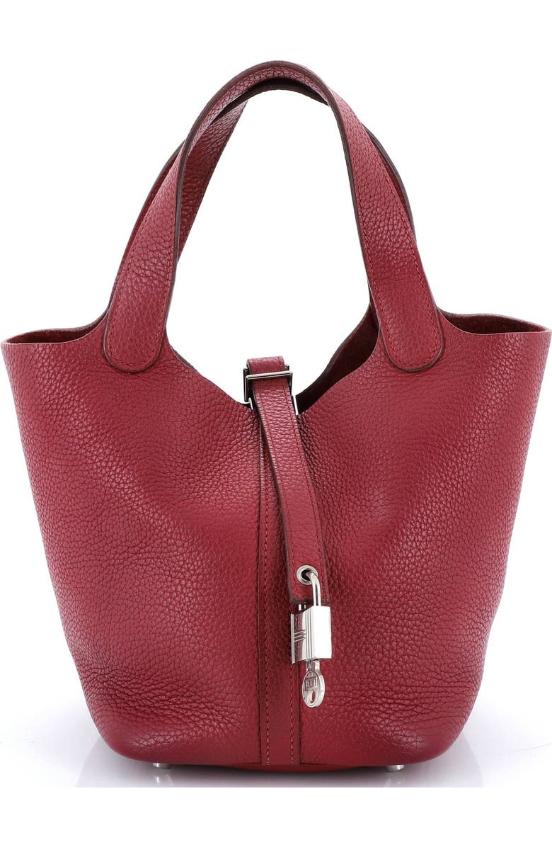 Pre-Owned Hermes Picotin Lock Bag Clemence PM, Main, color,