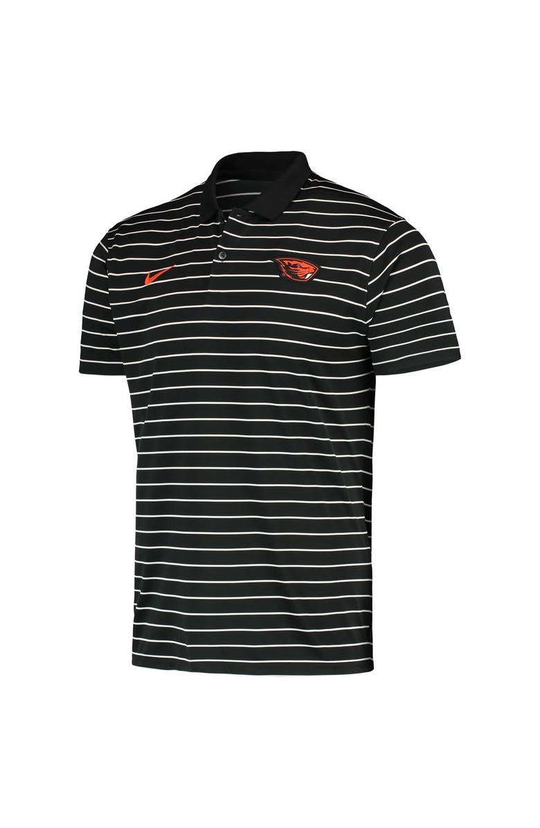 Nike Men's Nike Black Oregon State Beavers Victory Stripe Performance 2022 Coaches Polo, Alternate, color, 