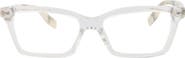 McQueen 51mm Rectangular Optical Glasses