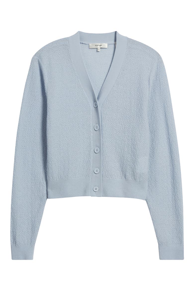 The Lightweight Stretch Wool Blend Cardigan, Alternate, color, SKY BLUE